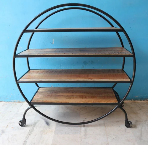 Round Wooden Rack Exporters and Suppliers In Ar-Rams