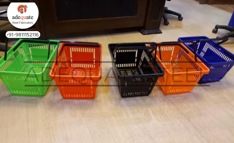 Supermarket Plastic Basket Manufacturers