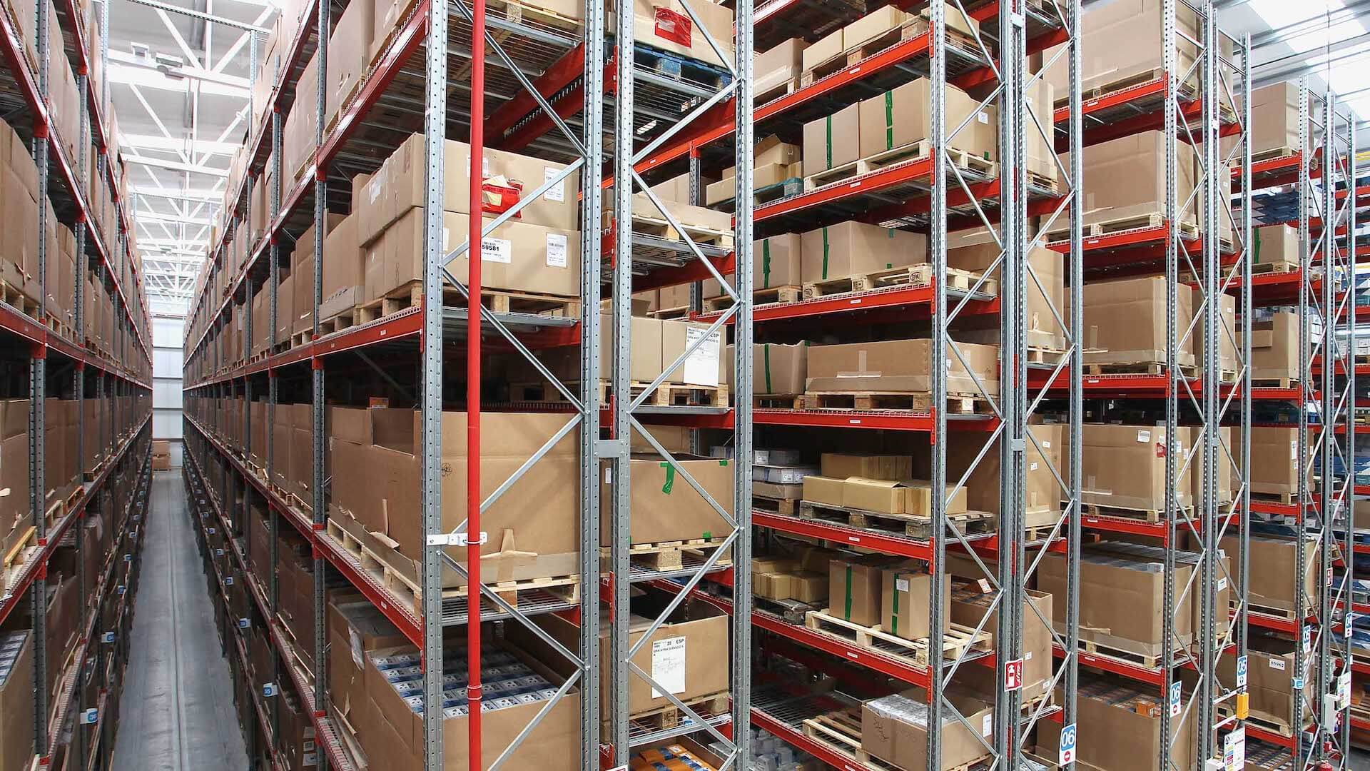 Very Narrow Aisle (VNA) Racking Exporters and Suppliers In Ipswich